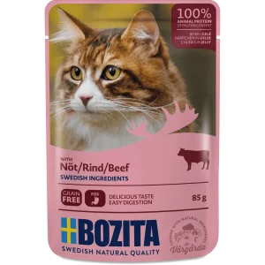 Bozita Cat Häppchen in Gelee mit Rind