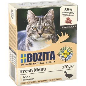 Bozita Cat Häppchen in Sauce mit Ente