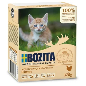 Bozita Cat Häppchen in Soße für Kitten