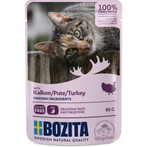 Bozita Cat Häppchen in Soße mit Pute