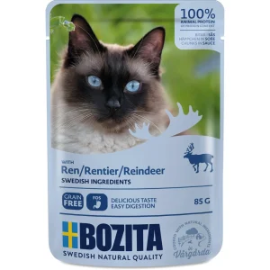 Bozita Cat Häppchen in Soße mit Rentier