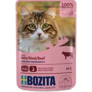 Bozita Cat Häppchen in Soße mit Rind