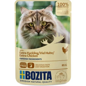 Bozita Cat Häppchen in Soße mit viel Hühnchen