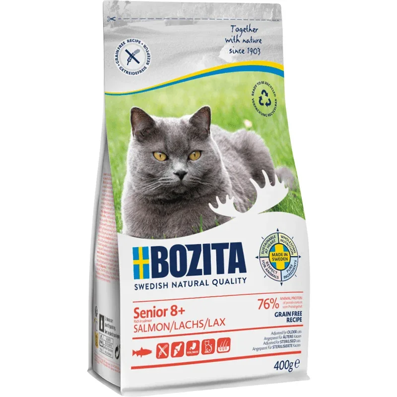 Bozita Cat Senior 8+ Grain free mit Lachs