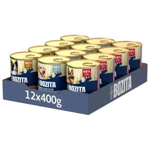 Bozita Dog Dose Pate Mix Tray 12 x 400 g
