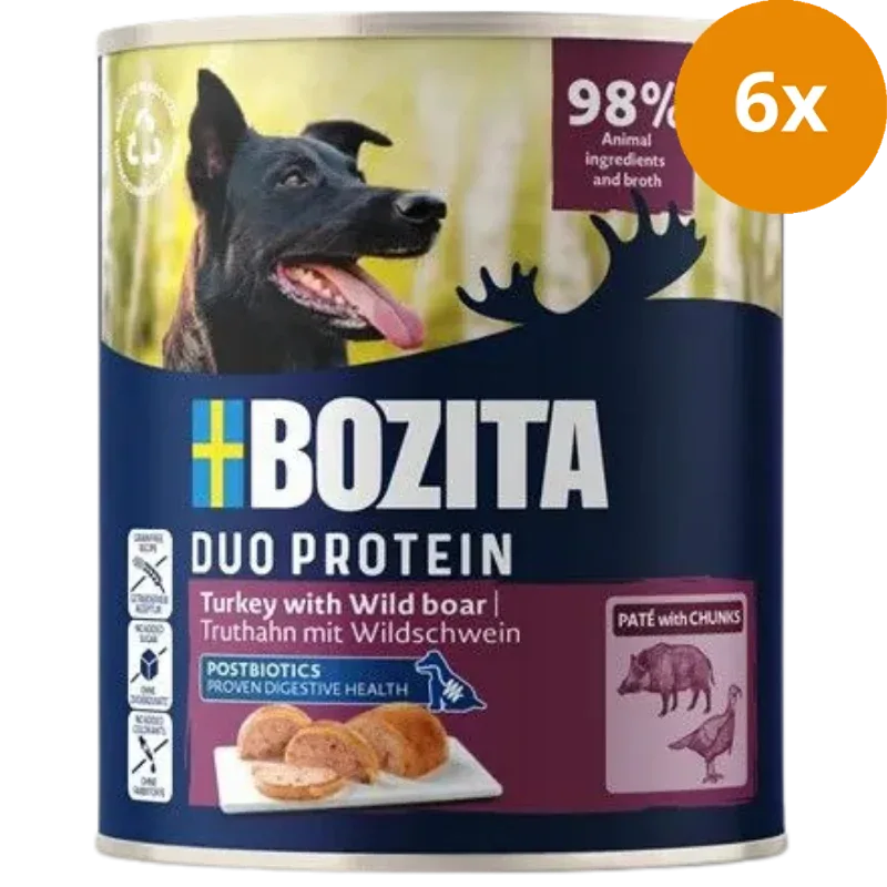 Bozita Dog Paté Pute mit Wildschwein 800 g - Image 2