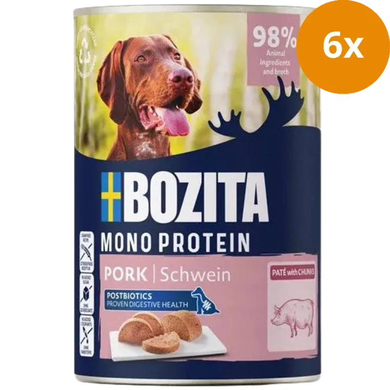 Bozita Dog Paté Schwein 400 g - Image 2