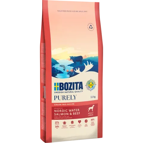 Bozita Dog Purely Adult Large mit Lachs & Rind