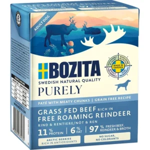 Bozita Dog Purely Paté mit Rentier