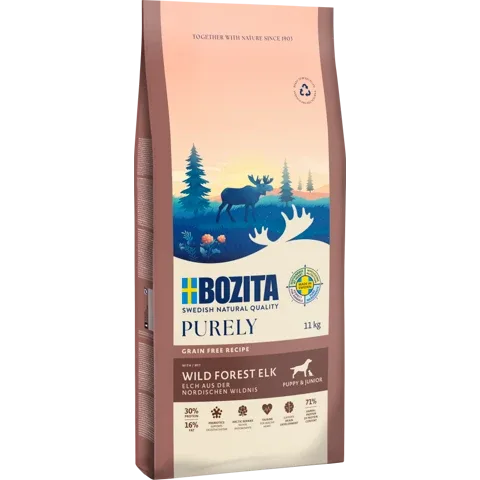 Bozita Dog Purely Puppy & Junior Small Elch