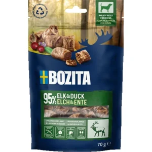 Bozita Dog Snack Meaty Bites Elch & Ente