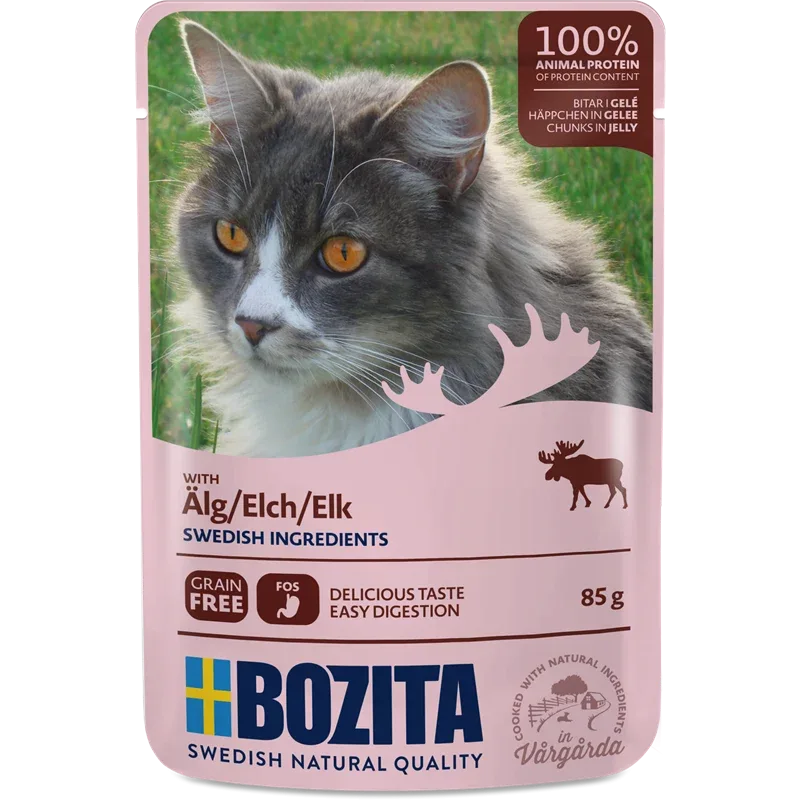 Bozita Häppchen in Gelée Elch 85 g