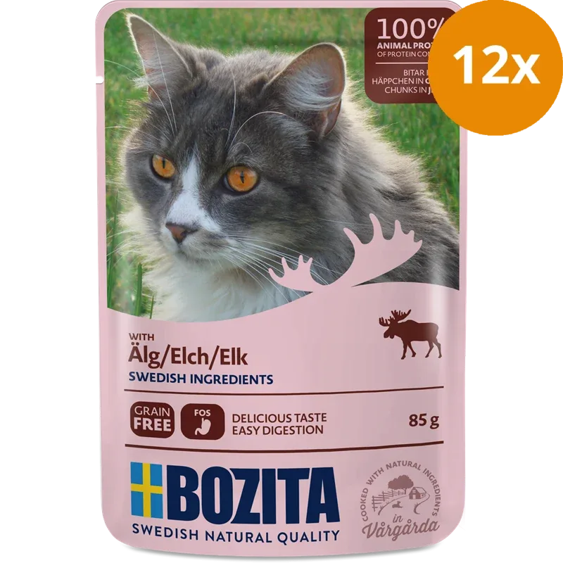 Bozita Häppchen in Gelée Elch 85 g - Image 2