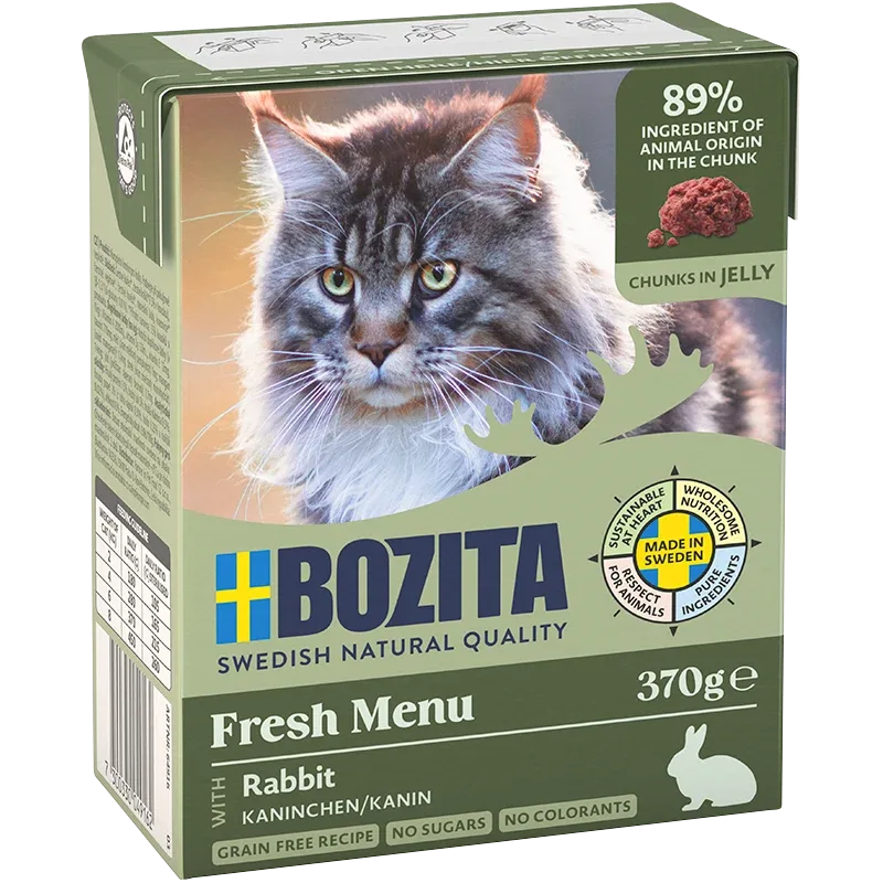Bozita Häppchen in Gelee Kaninchen 370 g