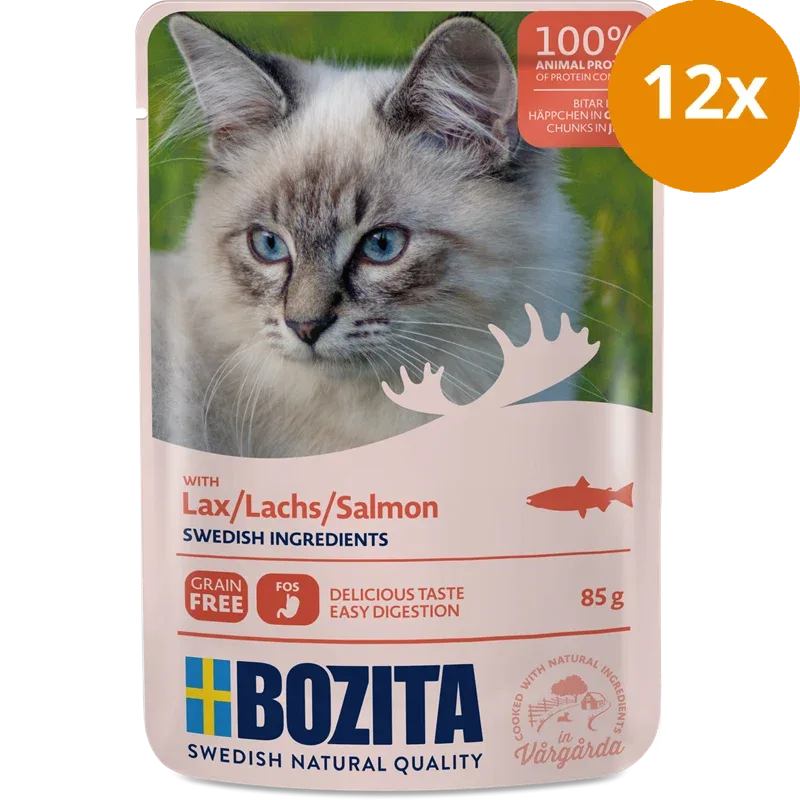 Bozita Häppchen in Gelée Lachs 85 g - Image 2