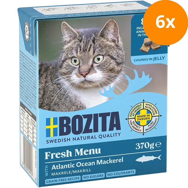 Bozita Häppchen in Gelee Makrele 370 g - Image 2