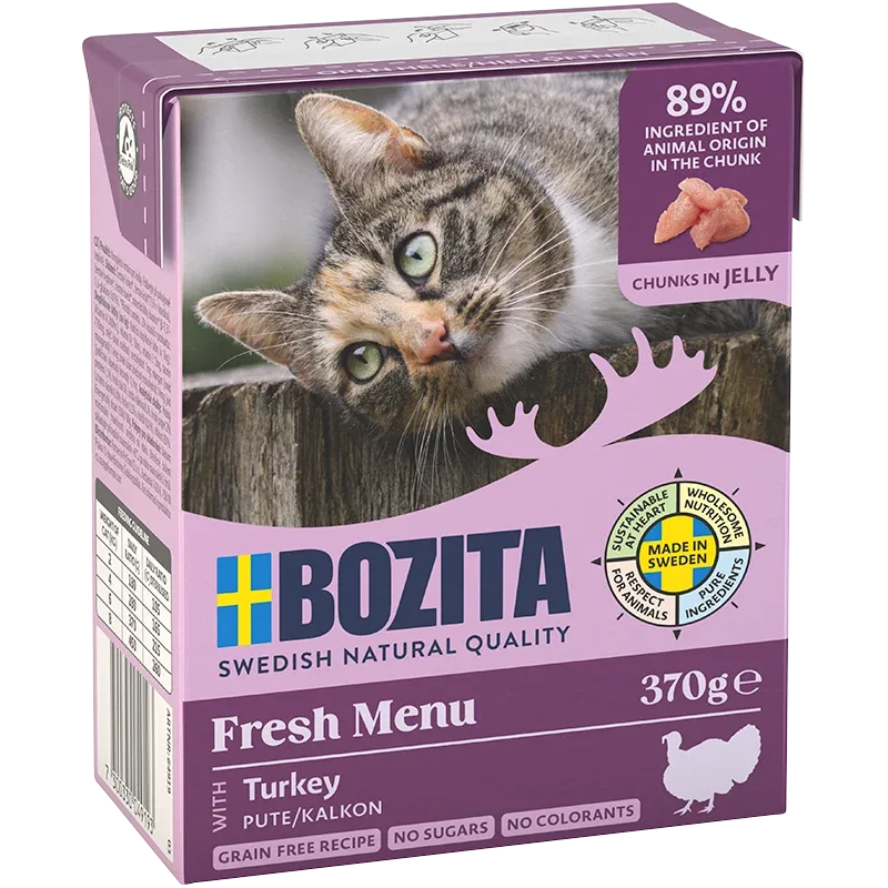 Bozita Häppchen in Gelee Pute 370 g