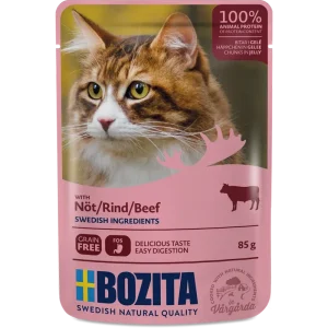 Bozita Häppchen in Gelée Rind 85 g