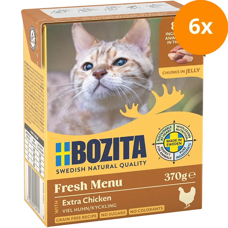 Bozita Häppchen in Gelee viel Huhn 370 g - Image 2