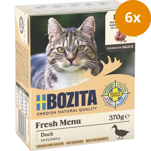 Bozita Häppchen in Sauce mit Ente 370 g - Image 2