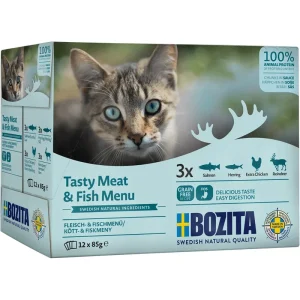 Bozita Häppchen in Sauce mit Fisch & Fleisch Multibox 12x85 g