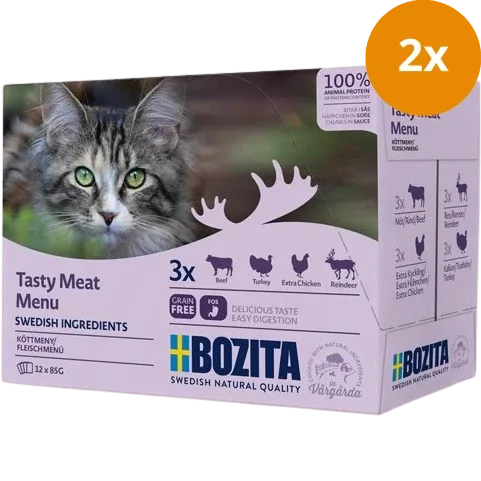 Bozita Häppchen in Sauce Multibox Fleisch - Image 2