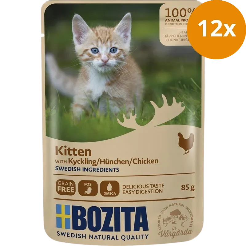 Bozita Häppchen in Soße für Kitten Hühnchen 85 g - Image 2