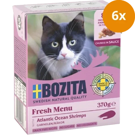 Bozita Häppchen in Soße Garnelen 370 g - Image 2