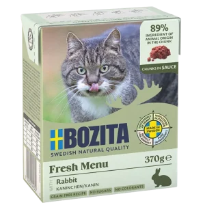 Bozita Häppchen in Soße Kaninchen 370 g
