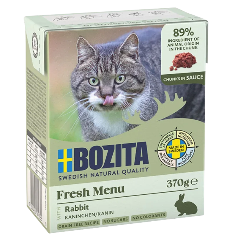 Bozita Häppchen in Soße Kaninchen 370 g