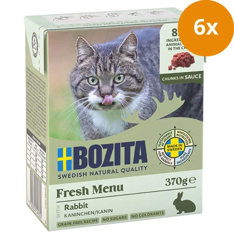 Bozita Häppchen in Soße Kaninchen 370 g - Image 2