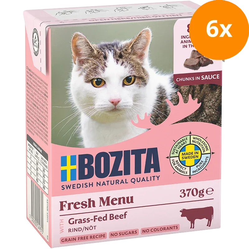 Bozita Häppchen in Soße Rind 370 g - Image 2