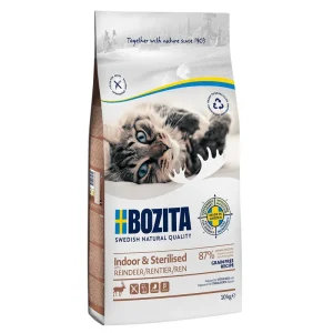 Bozita Indoor & Sterilised Grain free mit Rentier