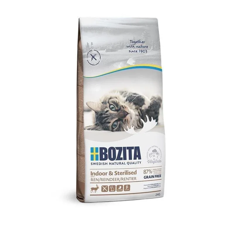 Bozita Katzenfutter Indoor & Sterilised Getreidefrei Rentier - Image 2