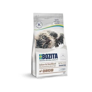 Bozita Katzenfutter Indoor & Sterilised Getreidefrei Rentier