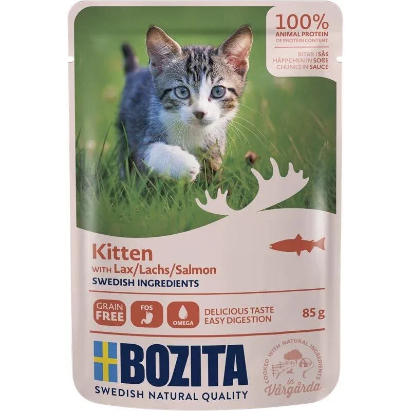 Bozita Pouch Häppchen in Soße für Kitten - Image 2
