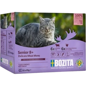 Bozita Pouch Senior Fleisch Menü Häppchen in Sauce 1020 g