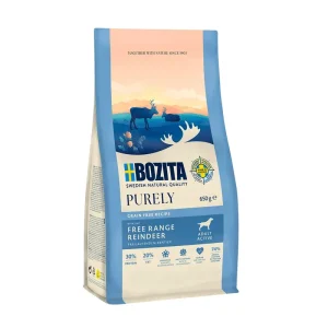 Bozita Purely Adult Active mit Rentier getreidefrei