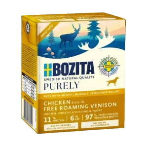 Bozita Purely Paté mit Hirsch 370 g Tetra