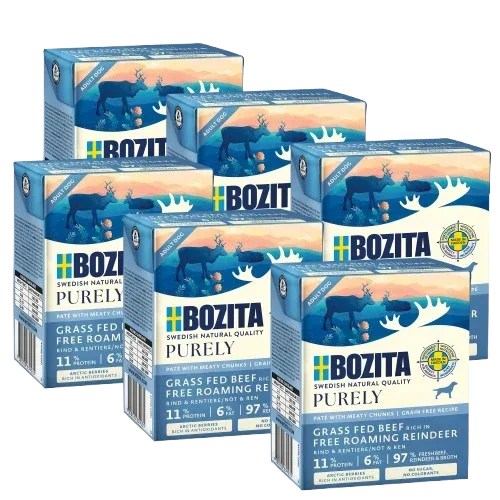 Bozita Purely Paté mit Rentier 370 g Tetra - Image 2