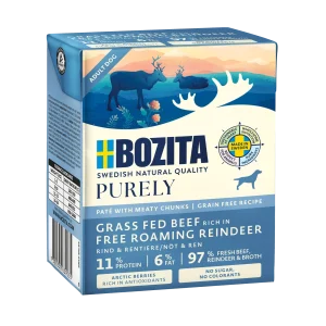 Bozita Purely Paté mit Rentier 370 g Tetra