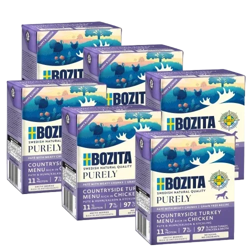 Bozita Purely Puppy & Junior Paté mit Pute 370 g Tetra - Image 2