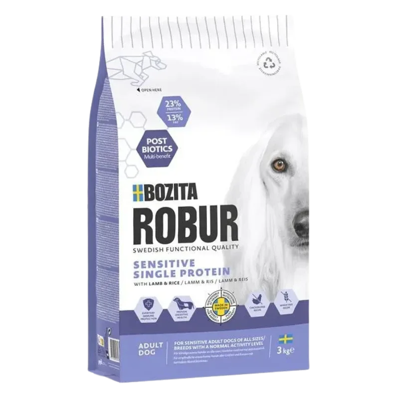 Bozita Robur Adult Sensitive Single Protein Lamm - Image 2