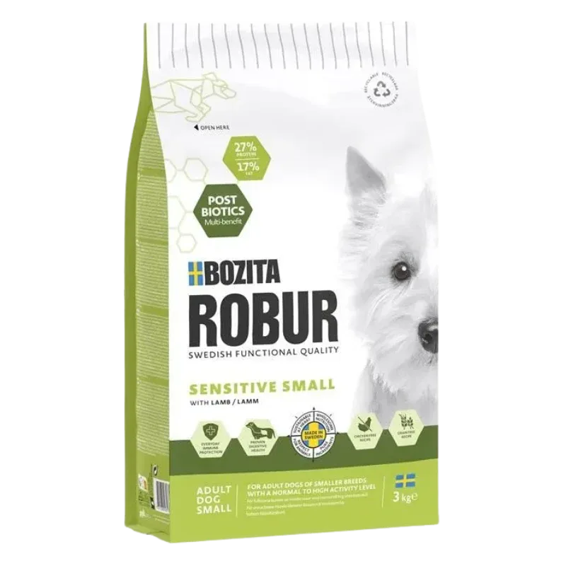 Bozita Robur Adult Small Breed Sensitive Lamm