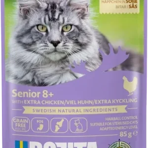Bozita Senior 8+ Häppchen in Sauce mit viel Huhn 85 g