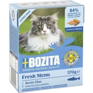 Bozita Sterilised Häppchen in Sauce mit Saibling 370 g