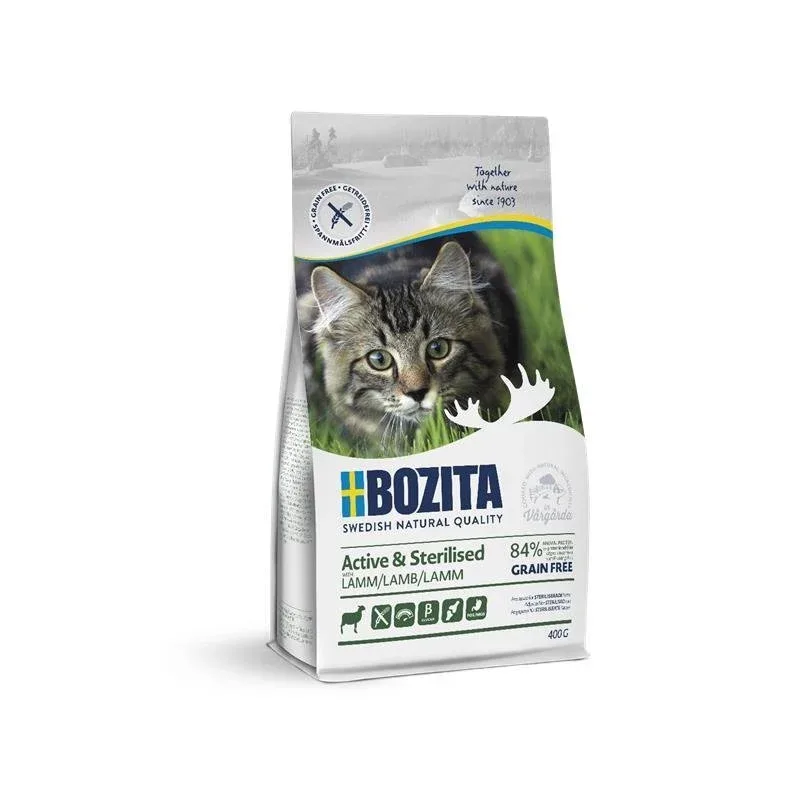 Bozita Trockenfutter Active & Sterilised Getreidefrei Lamm
