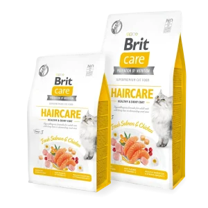 BRIT Care Grainfree Trockenfutter Katze Haircare - Healthy & Shiny Coat - Fresh Salmon & Chicken