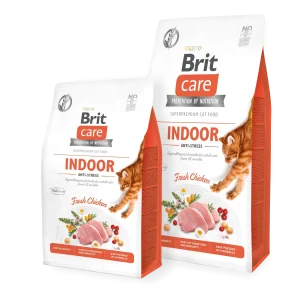 BRIT Care Grainfree Trockenfutter Katze Indoor - Anti-Stress - Fresh Chicken