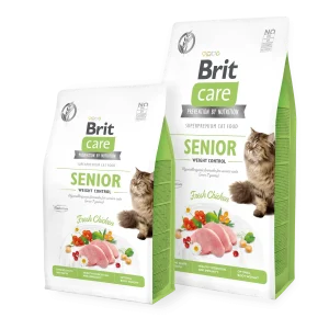 BRIT Care Grainfree Trockenfutter Katze Senior - Weight Control - Fresh Chicken
